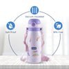 Insulated Stainless Steel Water Bottle for Kids -450 ml - hopop.in