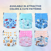 Washable and Reusable Cloth Diaper for Babies - Pack of 2 - hopop.in