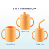 3 in 1 Sipper Cup with Spout & Straw -210 ml - hopop.in