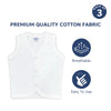 Baby Front Open Thermal Sleeveless Vest - Pack of 3 - hopop.in