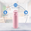 Insulated Stainless Steel Water Bottle for Kids -380 ml - hopop.in