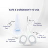 Baby Safety Nail Scissors with Rounded Head - hopop.in