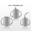 3 in 1 Sipper Cup with Spout & Straw -210 ml - hopop.in