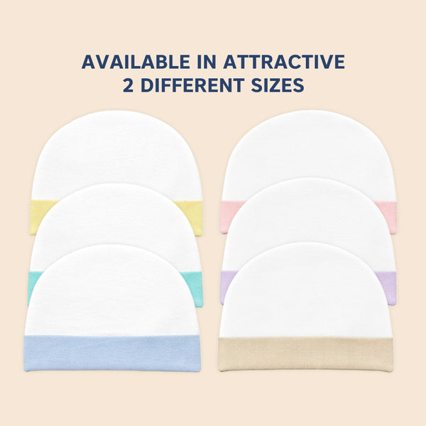 Hopop Soft & Comfortable Cotton Baby Caps