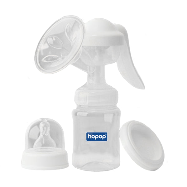Hopop Manual Breast Pump - Gentle, Portable & Efficient Breastfeeding Support