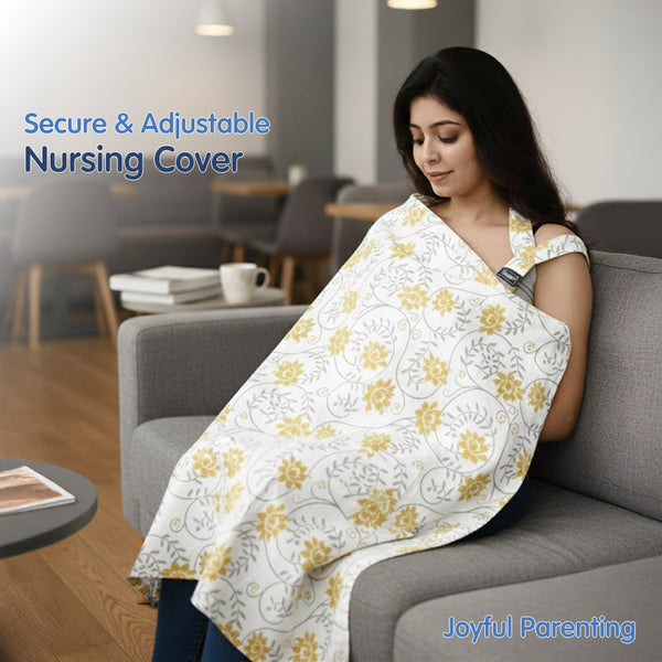 Hopop Multi-Purpose Nursing Cover for Breastfeeding, Car Seat & Stroller- Assorted