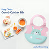 Easy Clean Crumb Catcher Silicone Bib - hopop.in