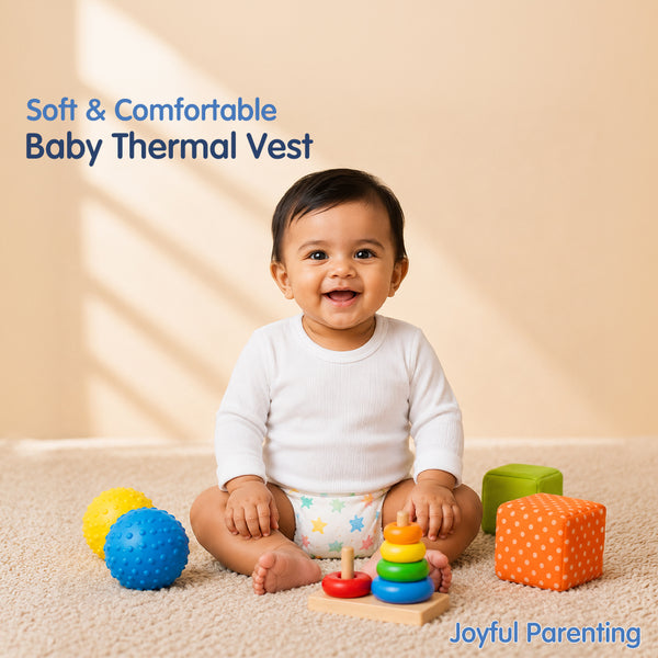 Baby Winter Thermal Full Sleeves Top Pack of 3