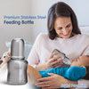 Baby Steel Feeding Bottle - hopop.in