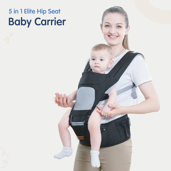 5 in 1 Elite Hip Seat Baby Carrier for Comfortable Carrying