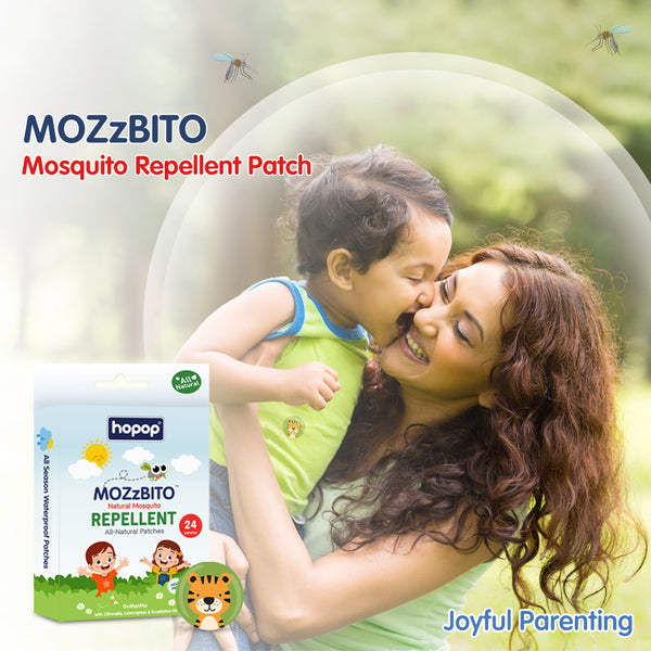 Hopop Mozzbito Natural Mosquito Repellent Patches - 24 Patches