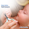 Baby Safety Nail Scissors with Rounded Head - hopop.in