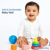 Front Open Full Sleeves Cotton Vest - Pack of 3