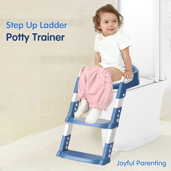 Hopop Toddler Potty Training Seat with Step Ladder