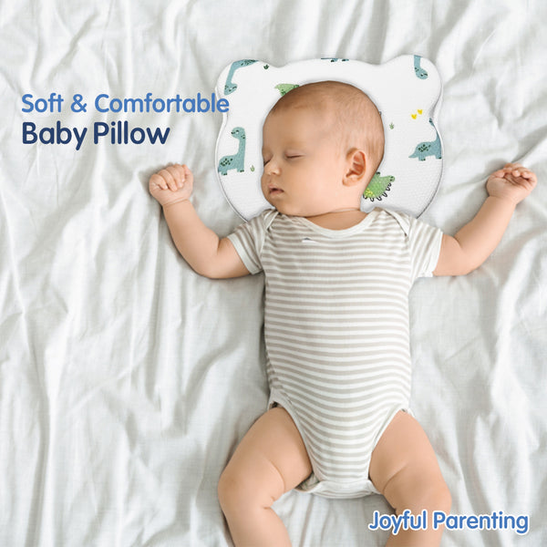 Comfortable flat head prevention pillow for babies