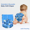 Washable and Reusable Cloth Diaper for Babies - Pack of 2 - hopop.in