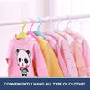 Space-saving baby hangers – adjustable and secure