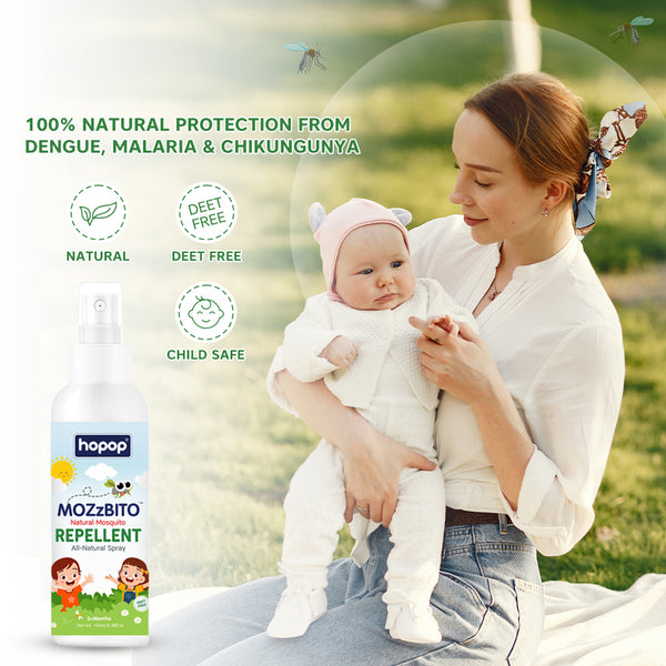 Hopop Natural Mosquito Repellent Spray for Babies - 100ml
