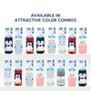 Soft & Stretchable Wide Neck Baby Feeding Bottle Cover - Pack of 2 - hopop.in