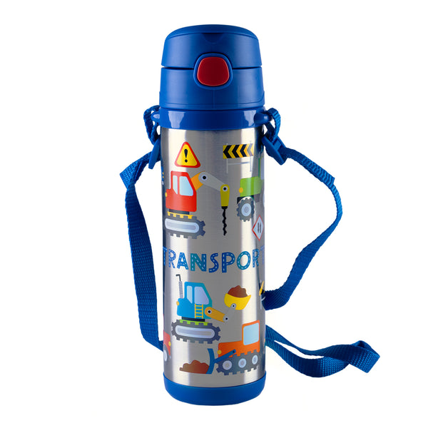 Hopop Insulated Stainless Steel Sipper Water Bottle for Kids - 480ml