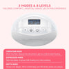 Hands-Free Electric Breast Pump for Breastfeeding -White