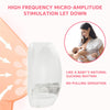 Hands-Free Electric Breast Pump for Breastfeeding -White