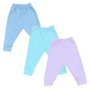 Baby Cotton Pajama Pants - Pack of 3 | Multicolor - hopop.in