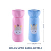Soft Plush Hosiery Baby Feeding Bottle Cover with Easy to Hold Strap
