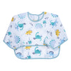 Waterproof Long Sleeve Baby Bib with Crumb Catcher Pocket - hopop.in