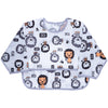 Waterproof Long Sleeve Baby Bib with Crumb Catcher Pocket - hopop.in