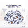 Waterproof Long Sleeve Baby Bib with Crumb Catcher Pocket - hopop.in