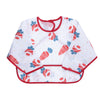 Waterproof Long Sleeve Baby Bib with Crumb Catcher Pocket - hopop.in