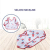 Waterproof Long Sleeve Baby Bib with Crumb Catcher Pocket - hopop.in
