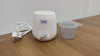 Electric baby warmer with auto shut-off and universal bottle fit