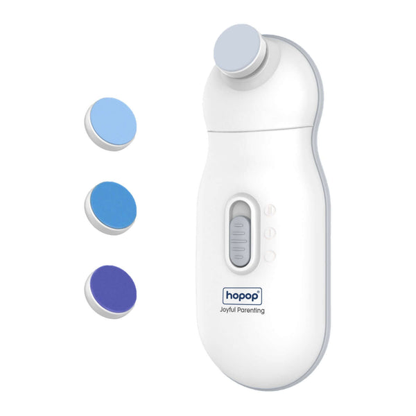 Hopop Electric Baby Nail Trimmer with Storage Case, Safe & Silent Grooming