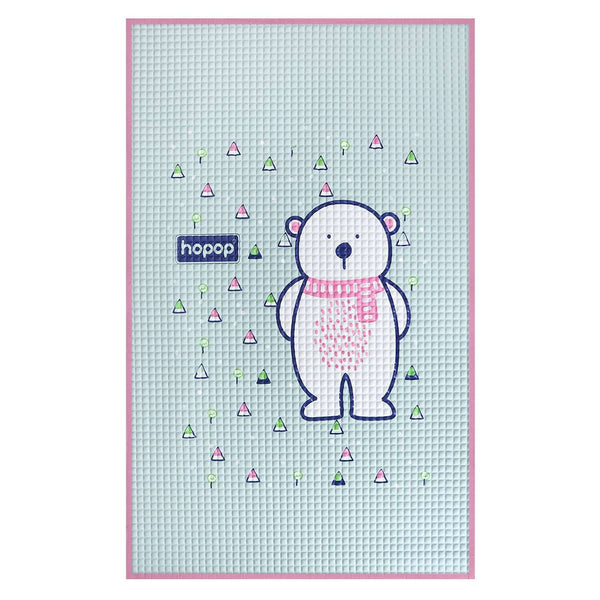 Hopop Multipurpose Baby Massage Mat | Waterproof Diaper Changing Mat-Bear