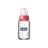 Premium Slim Neck Glass Feeding Bottle, 125ml - hopop.in
