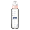 Premium Slim Neck Glass Feeding Bottle, 250ml - hopop.in