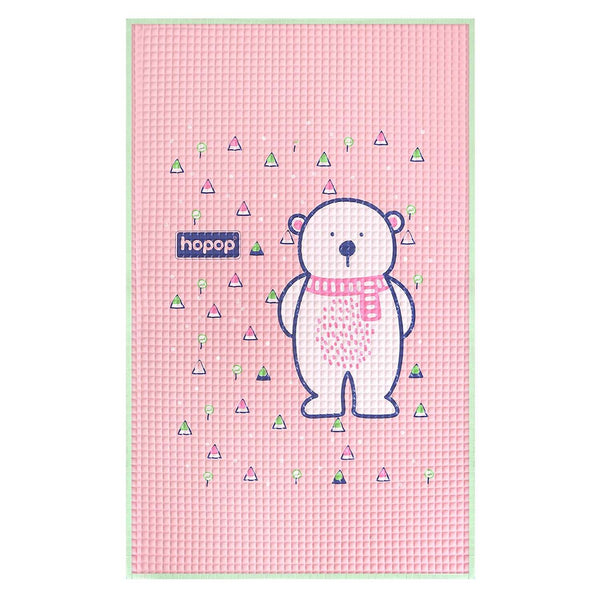 Hopop Multipurpose Baby Massage Mat | Waterproof Diaper Changing Mat-Bear