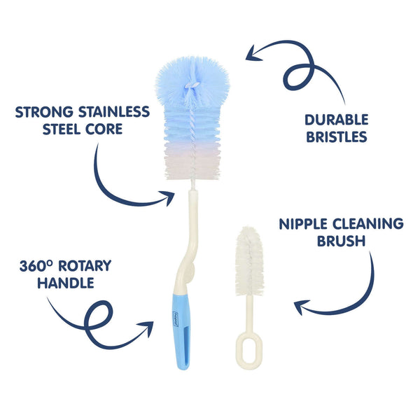 Hopop Bottle & Nipple Cleaning Brush