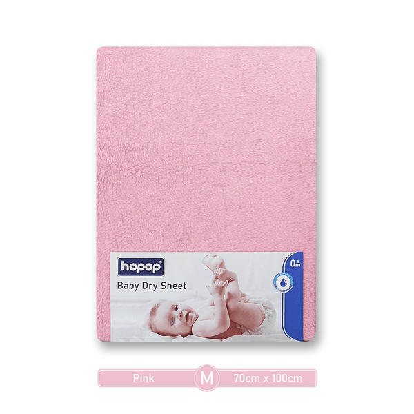 Hopop Waterproof Baby Bed Protector / Quick Dry Sheet - Medium Size